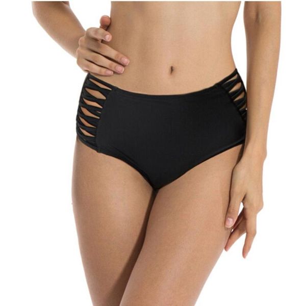 

two-piece suits 2021 bikini bottom high cut brief swimming panties low waist swimwear women underwear plus size beachwear