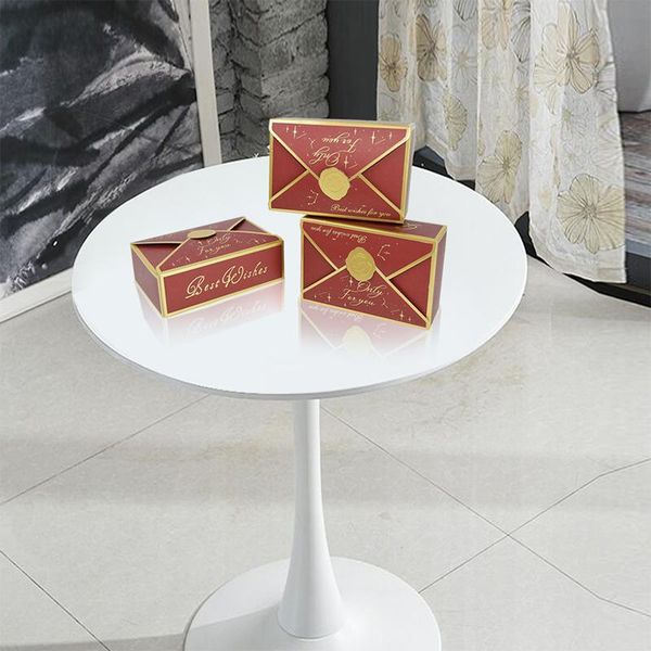 

gift wrap 10pcs creative bronzing box packaging envelope shape wedding candy bags birthday event&party cosmetic jelwery