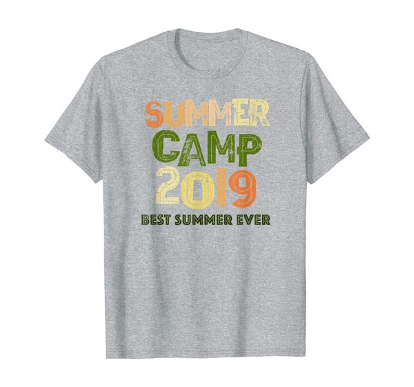 

last day of camp summer ever 2019 autograph t-shirt, White;black
