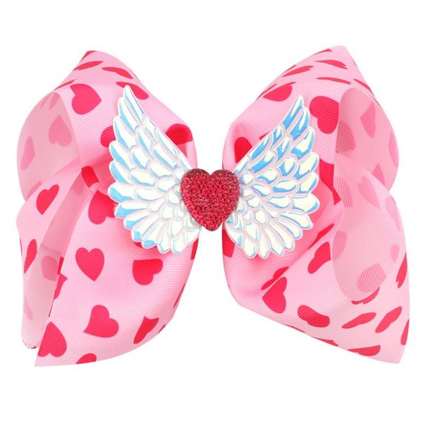 

grosgrain ribbon bow elastic hair bands hairpins baby girls bow hair clip hairpins children p shoot accessories, Slivery;white