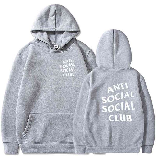 

selling assc sport hoodie with anti social club, Black