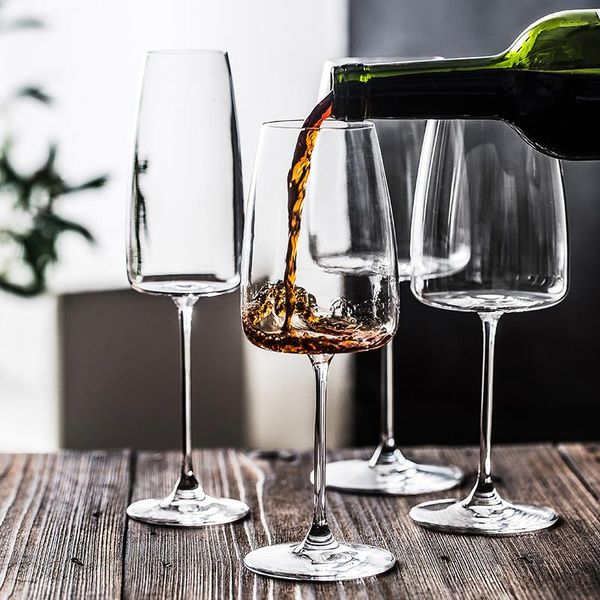 

europe crystal glass wine glass red wine cup goblet champagne glasses sparkling bar l family wedding drink