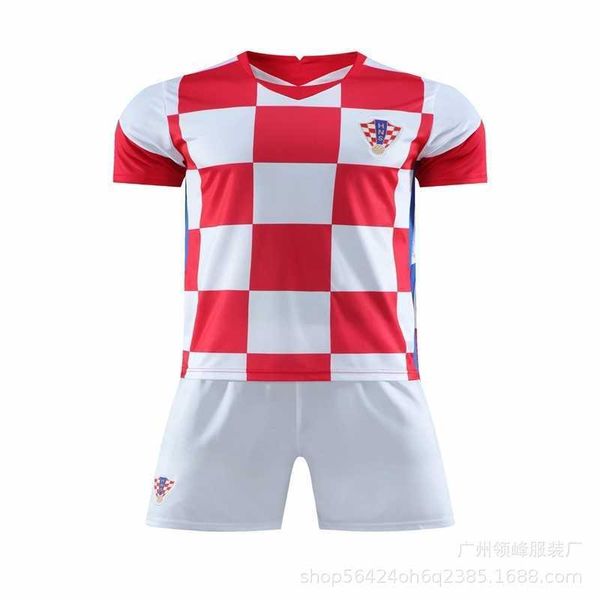 

2021 croatia cup home football suit, Gray