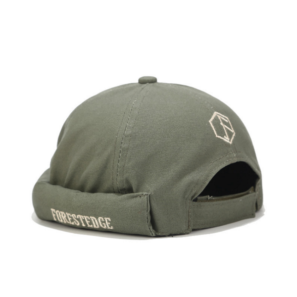 

beanies spring and autumn embroidery adjustable solid color men's beanie hat wholesale cap