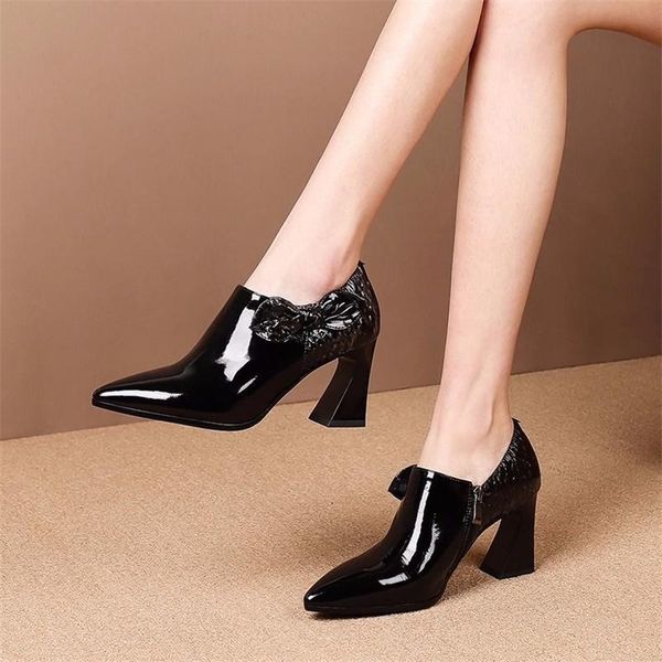 

dress shoes sapatos femininas women cute pointed toe square heel pumps lady casual wine red floral deco comfort summer, Black