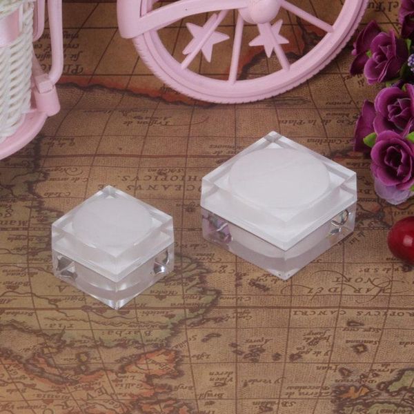 

5g 10g grade clear acrylic empty bottle jar eye gel lipstick sample empty cosmetic containers