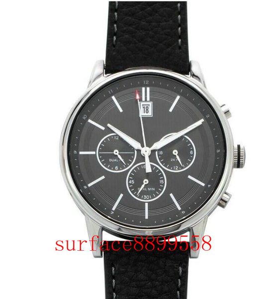 

male watch th1791695 stainless steel men's chronoghraph wristwatch, Slivery;brown