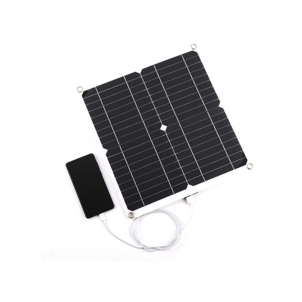 

20w 12v outdoor solar charger solar battery sun power energy solar powerbank