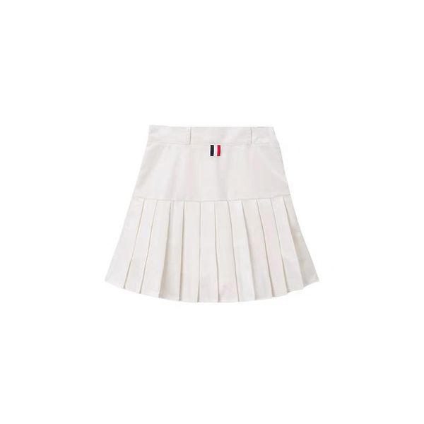 

skirts high waist pink pleated japanese style women summer mini skirt kawaii korean fashion y2k a-lineskirt fairycore falda runway 2021, Black
