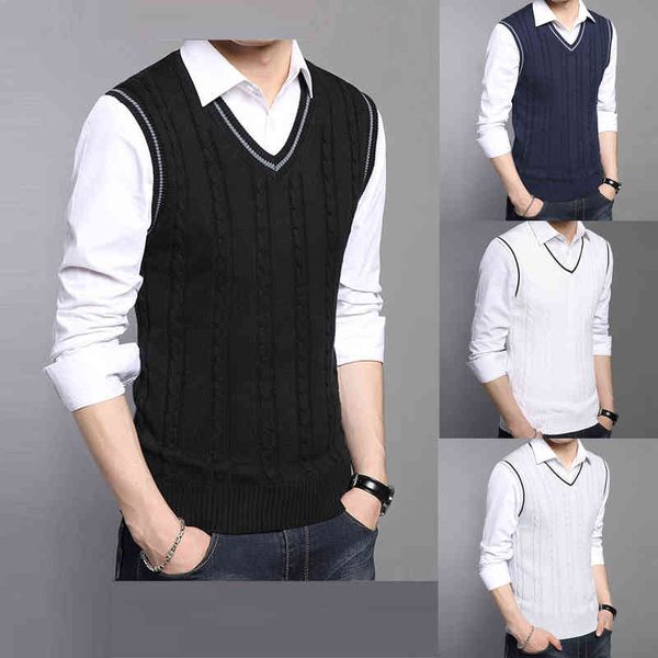 

mens sweaters autumn winter et men warm pullovers svels o neck knitted vt femme elegant casual sweater vts blouse, White;black