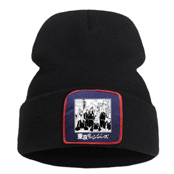 

beanies black tokyo revengers characters female hoodie 2021 spring trendy hooded harajuku loose hoody hip hop fleece woman streetwear