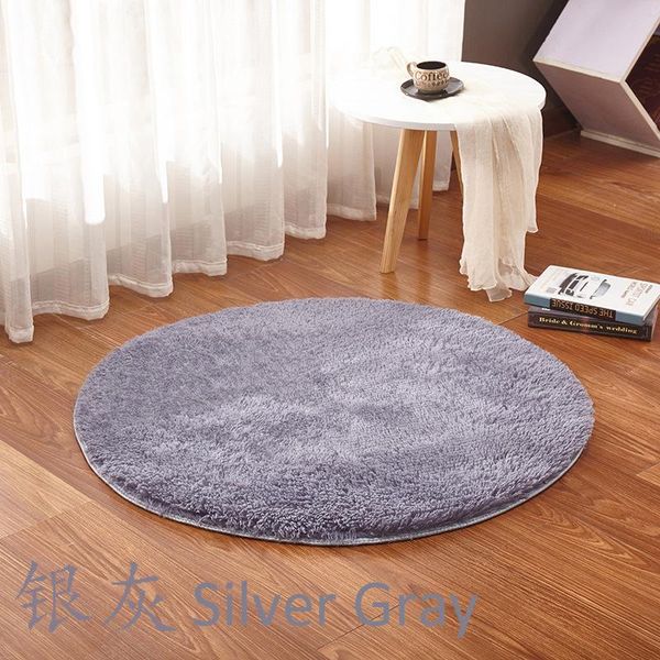 

carpets nordic soft plush carpet for living room bedroom round washable home floor mat shaggy non-slip coffee table chair rug a014