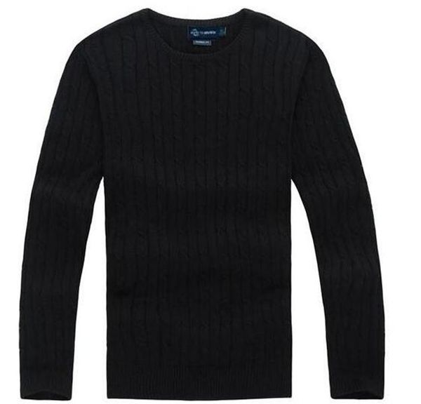 2021 nova marca de polo mile wile de alta qualidade suéter masculino de malha de algodão suéter pulôver pequeno jogo de cavalo