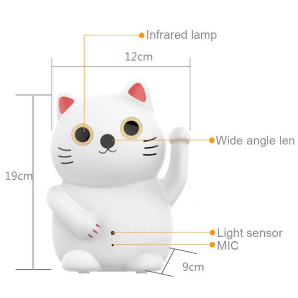 

cameras hd 1080pwifi monitor china lucky cat wireless security cctv ip camera video surveillance cloud storage