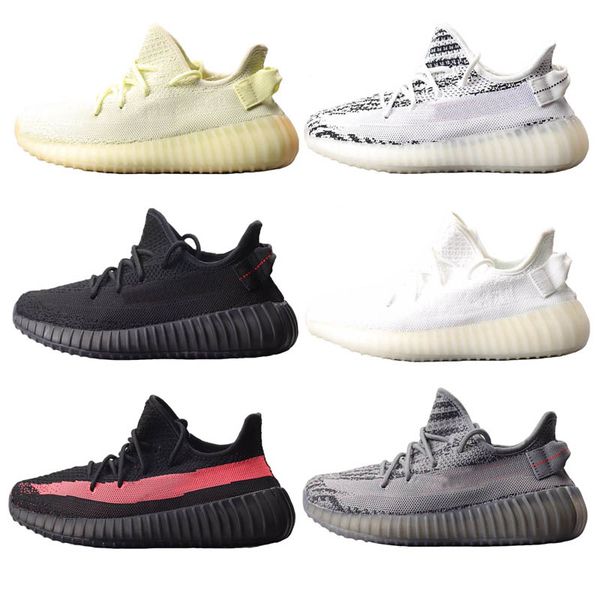 

2021 classic 35o yezzs boost men women designer running shoes black white yellow outdoor triple jogging sneakers training sports run shoe re