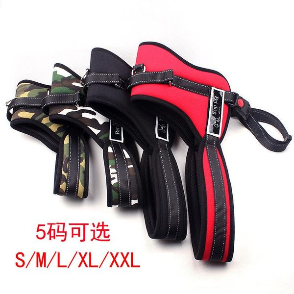 

medium and large pet traction rope dog dog chest strap outdoor anti loss pet products collar