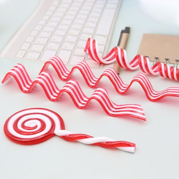 Decorações de Natal 2pcs Pingente de Árvore Candy Cane Decoração Casa Início Crianças Brinquedos 2021 Ano