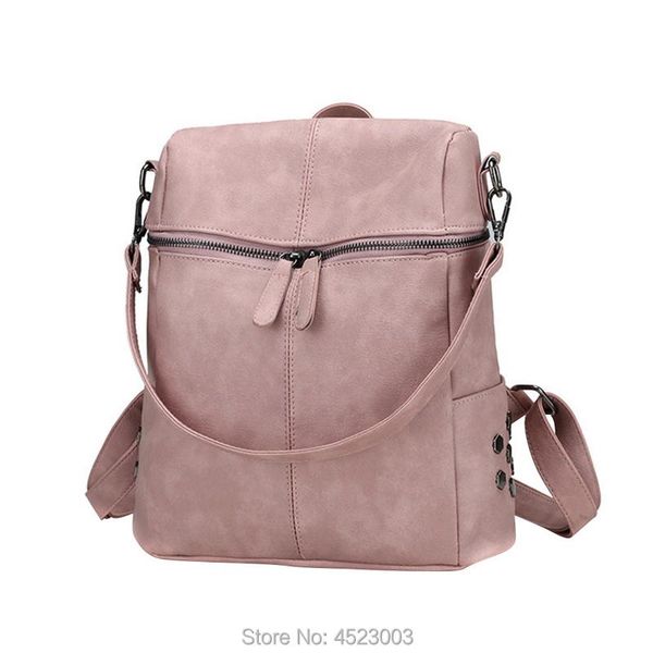 

backpack female personality with a single shoulder wrapped around the bag school bags