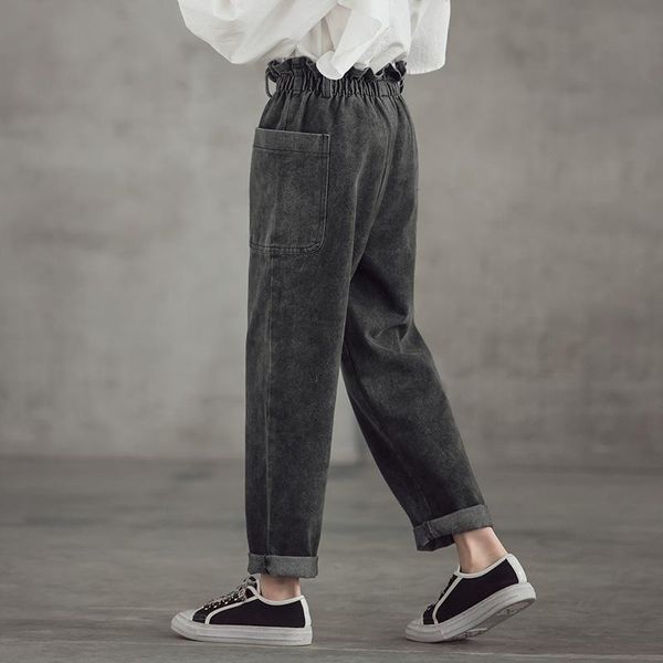 

10 12 years kids girls black jeans 2021 new teen girls pants, Blue