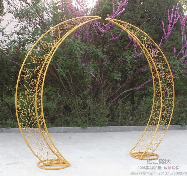 

party decoration bulk stage backdrop white ox horn metal arch for wedding