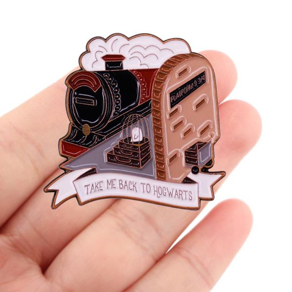 

pins, brooches dz2193 magic world collection enamel lapel pin badge pins for clothes backpack decoration jewelry gifts friends accessories, Gray