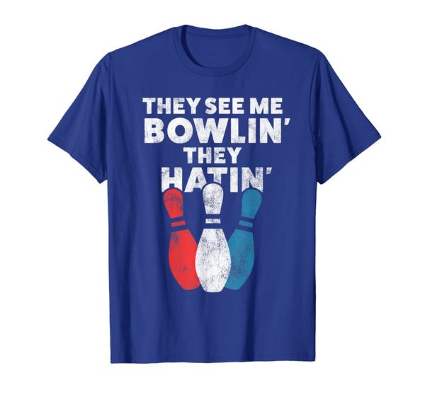 

Funny Bowling Gift Shirt For Men Women Or Dad, White;black