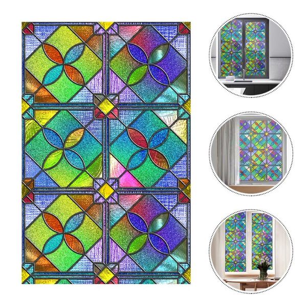 

storage bags 1pc window privacy film static cling removable glass sticker