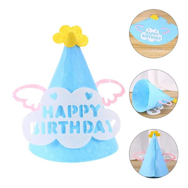 

party hats 10pcs creative birthday delicate cone cloth