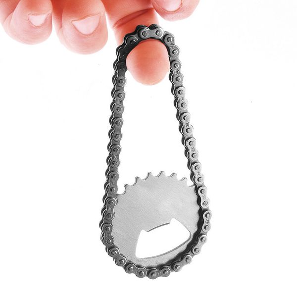 

car chain bottle opener stainls steel creative gift versatile chain driver beer bottle opener personality creative european style