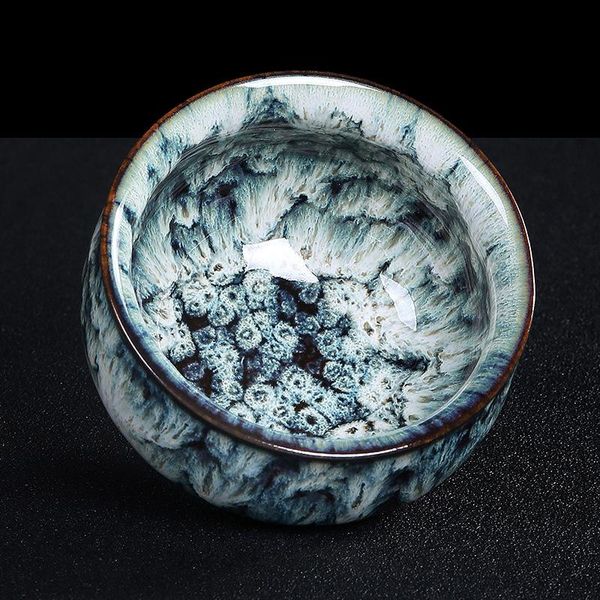 

cups & saucers chinese style kiln change tea cup ceramic single set