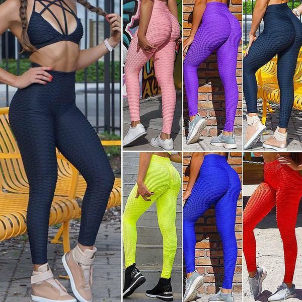 

yoga outfit cozok anti-cellulite leggings woman pants push up gym tights fitness high waist sport plus size