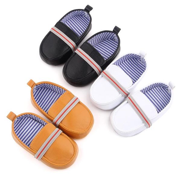 

first walkers baby boy girl shoes small leather toddler soft sole anti-slip infant born crib moccasins