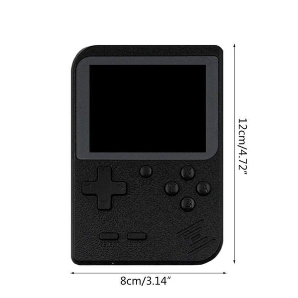 

portable game players retro console with 400 fc games mini handheld host tv output kids gift 090f