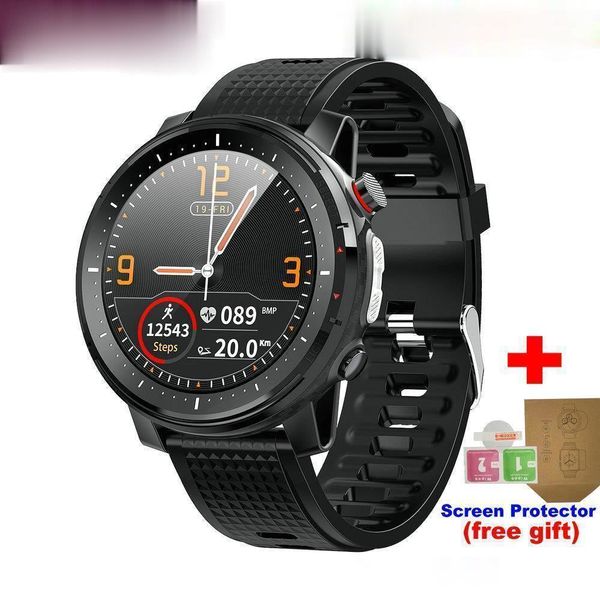 

full round retina display l15 smart watch men music control bluetooth camera flashlight ip68 waterproof pk l5 l9 smartwatch