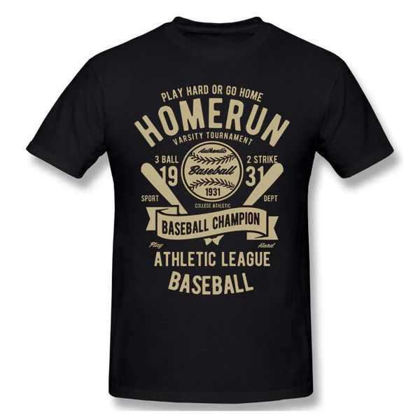

men's t-shirts homerun baseball tshirt man t shirt woman, White;black