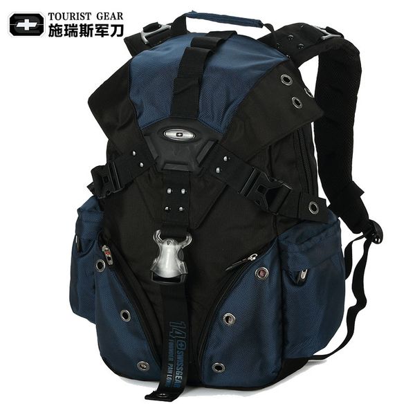 

army backpack knife computer logo swiss outdoor men's business obtsa