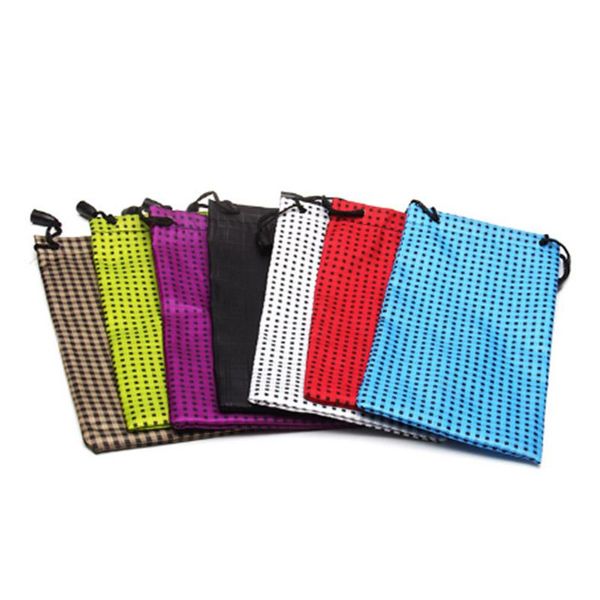 

other fashion accessories glasses storage bag cleaning cloth sunglasses portable soft ik88, Silver