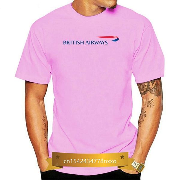 

men's t-shirts british airways airlines travel t shirt, White;black