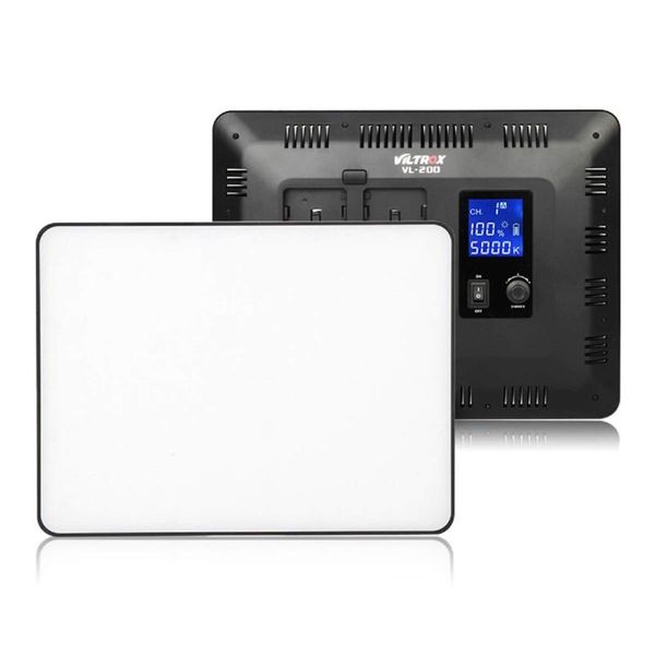 

viltrox vl-200t professional ultra-thin led video light 5600k dual-color pgraphy fill light adjustable brightness for