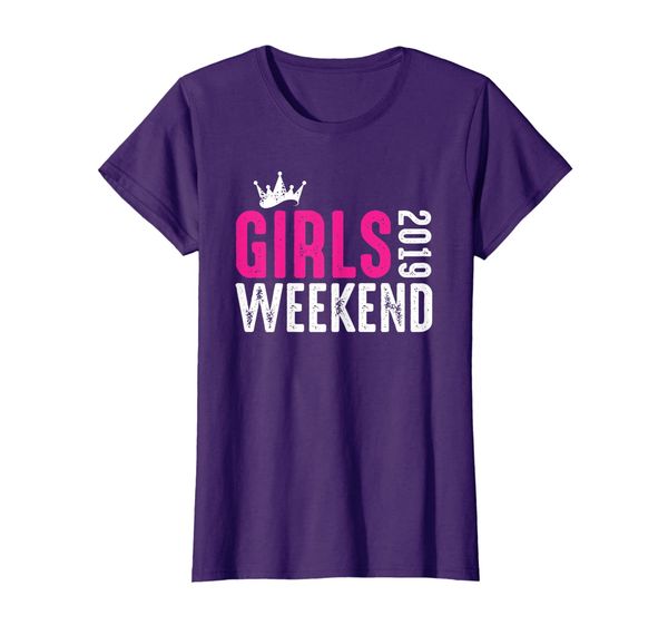 

girls weekend 2019 | girls trip gift vacation t-shirt, White;black