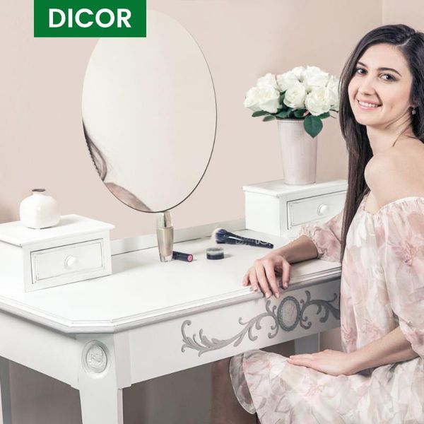 

mirrors circular mirror wall stickers bathroom room decoration makeup home living oval square cosmetics spiegel