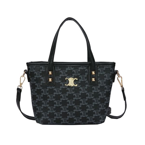 

70% off autumn french tote 2021 new old flower bucket handbag popular one shoulder messenger bag o6ry