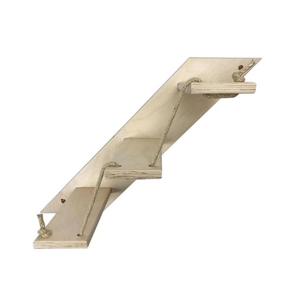 

cat toys 2021 three-stage wall frame climbing shelf mounted ladder for cats perch platform supplies stairs