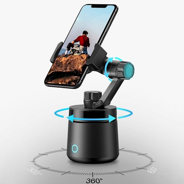 

smart stabilizer gimbal follower face recognition dual usb interface for youtube video creator tripod heads