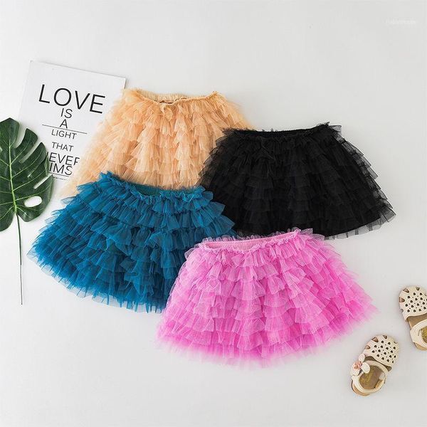 

skirts baby girls tutus skirt spring autumn fashion mesh korean for girl lovely tulle princess tutu1, Blue