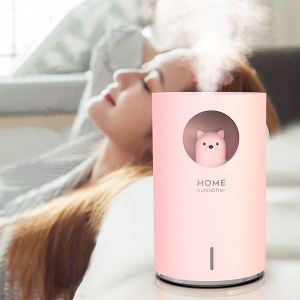 

home humidifier 700ml large capacity usb air humidificador aroma essential oil diffuser with color led lamp air purifier fogger