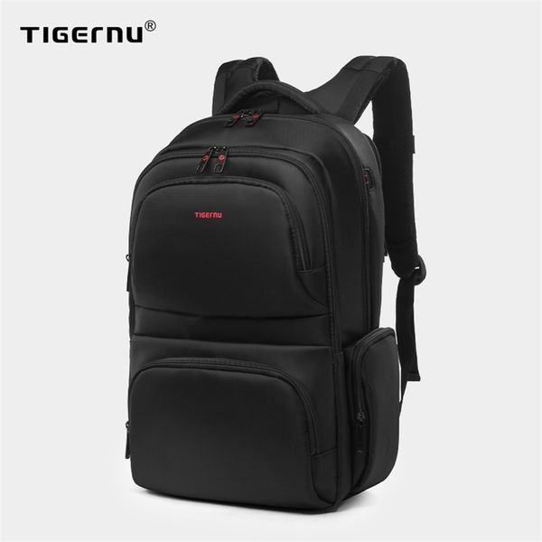 

tigernu anti theft 15.6 waterproof nylon men's backpacks women backpack schoolbag for 15" lapnotebook bag mochila feminina 210911
