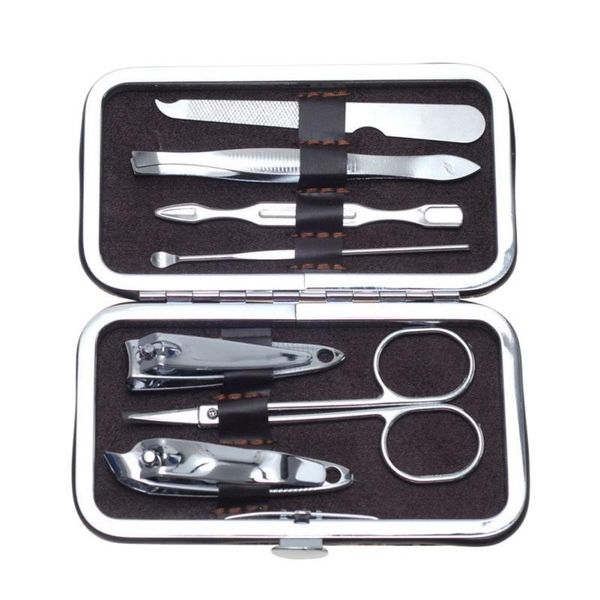 

nail art kits clipper kit care set pedicure scissor tweezer knife ear pick utility manicure tools