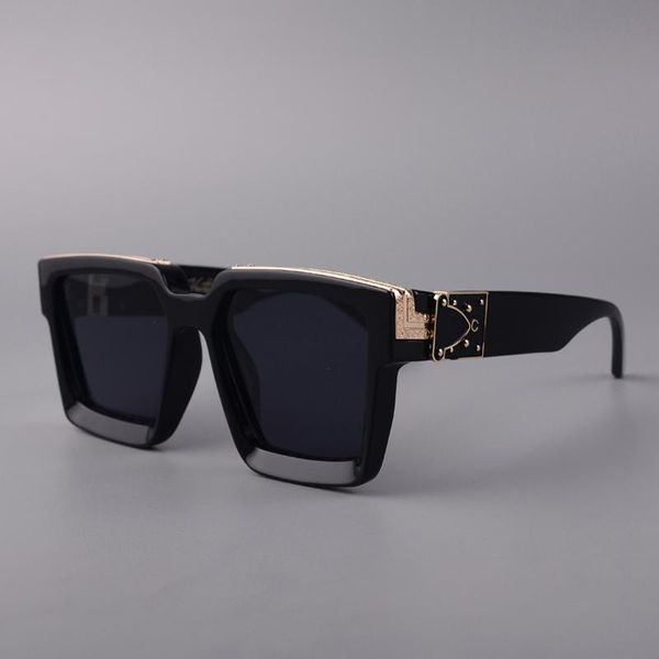

sunglasses 2021 fashion luxury square men women uv400 glasses male show female, White;black