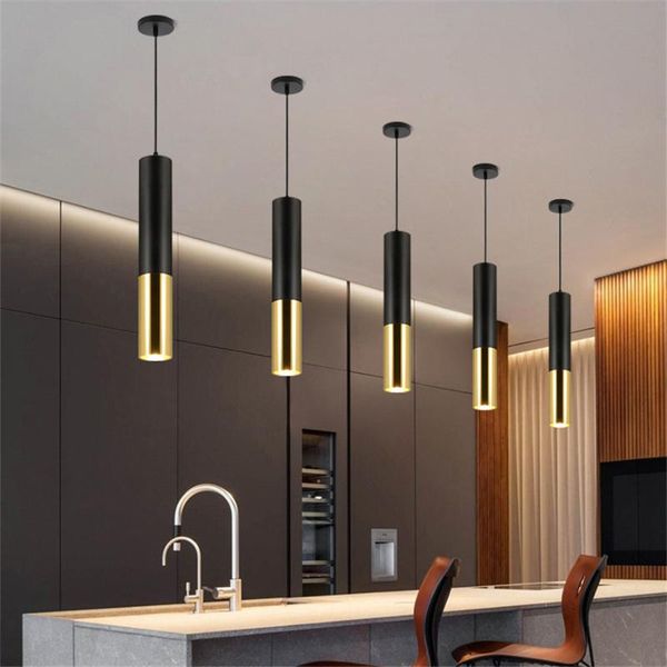 

pendant lamps metal head lights bedroom bedside stairs led lamp counter restaurant cafe lighting fixtures